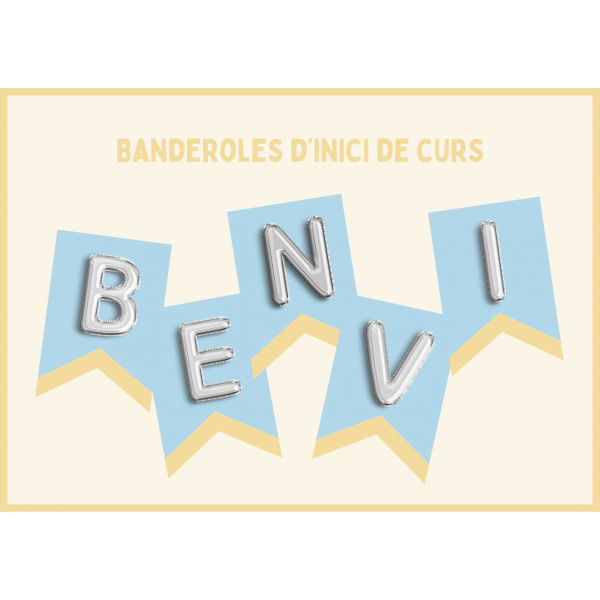 Banderoles: Benvinguts i benvingudes