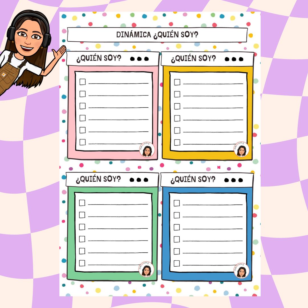 DINÁMICA ¿QUIÉN SOY?