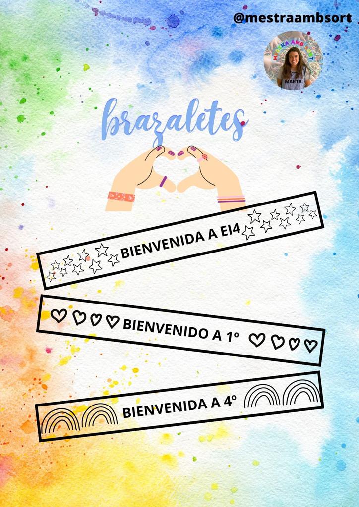 Brazaletes de bienvenida