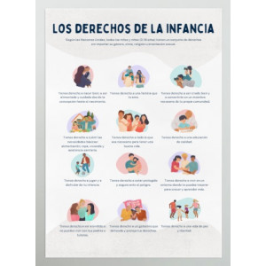 Póster: Los derechos de la infancia