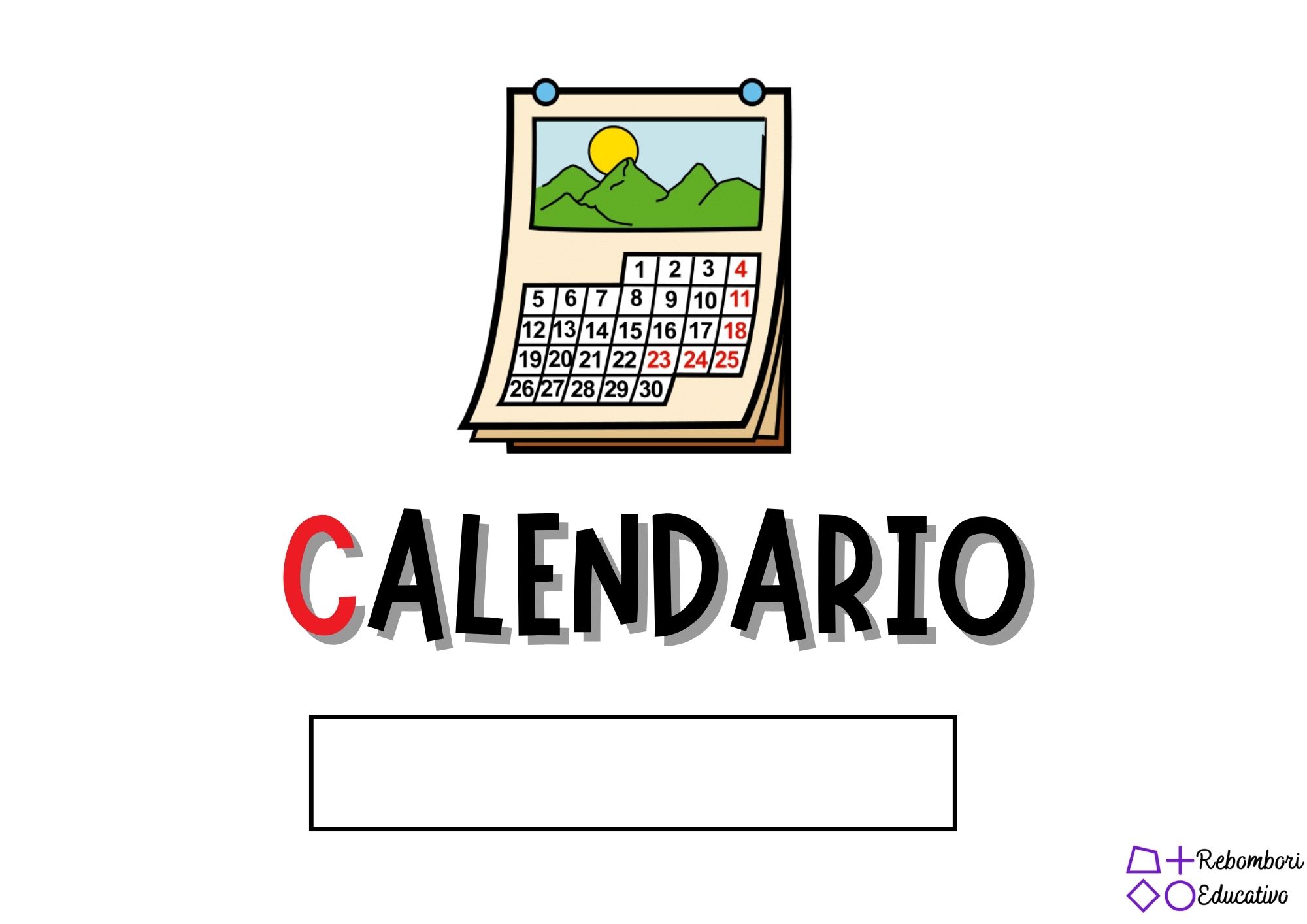 FECHA DIARIA PICTOGRAMAS