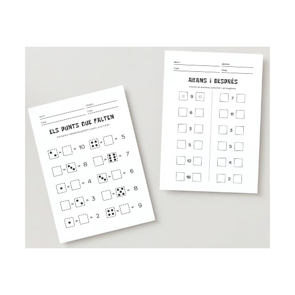 Sumes i restes - Propostes de nivell inicial