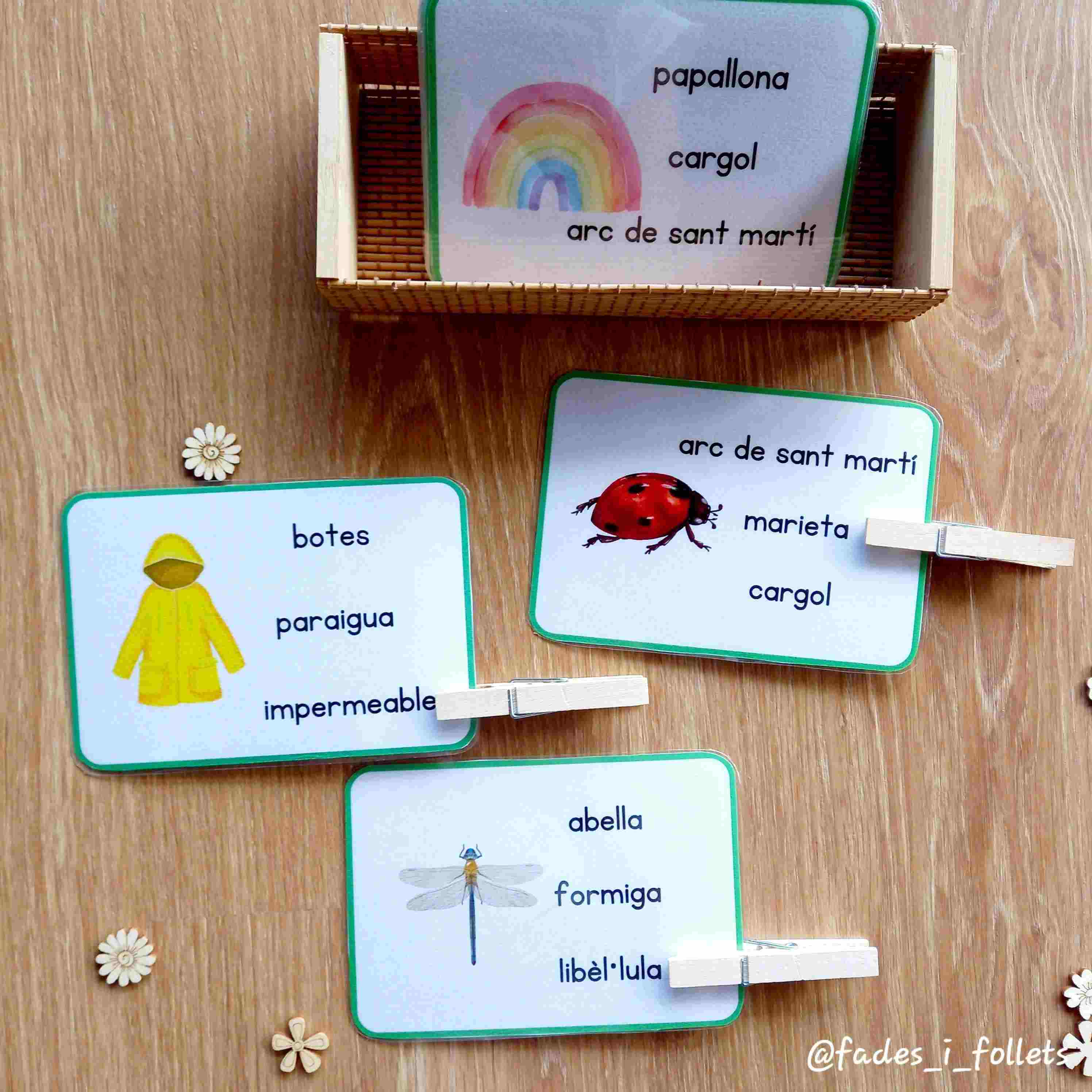 Recurs comprensió lectora de paraules PRIMAVERA