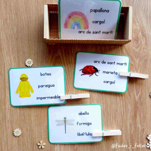 Recurs comprensió lectora de paraules PRIMAVERA