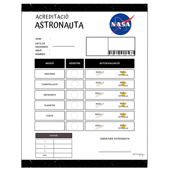 Carnet astronauta