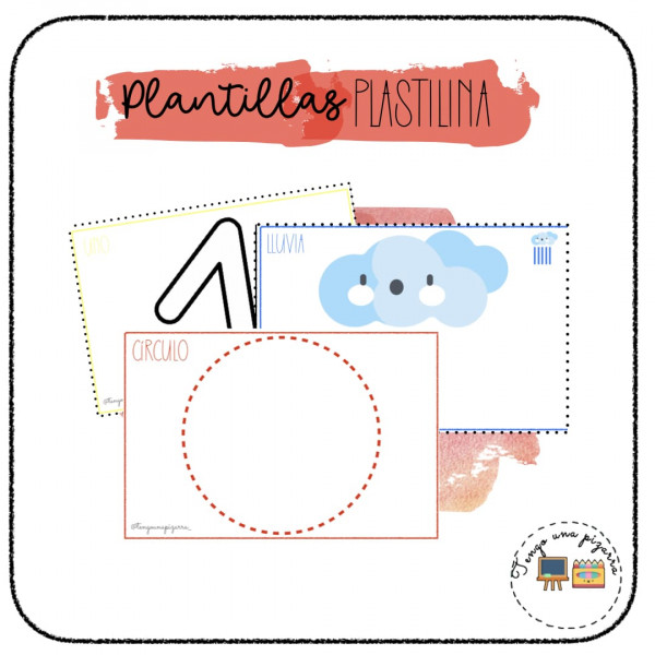 Plantillas plastilina