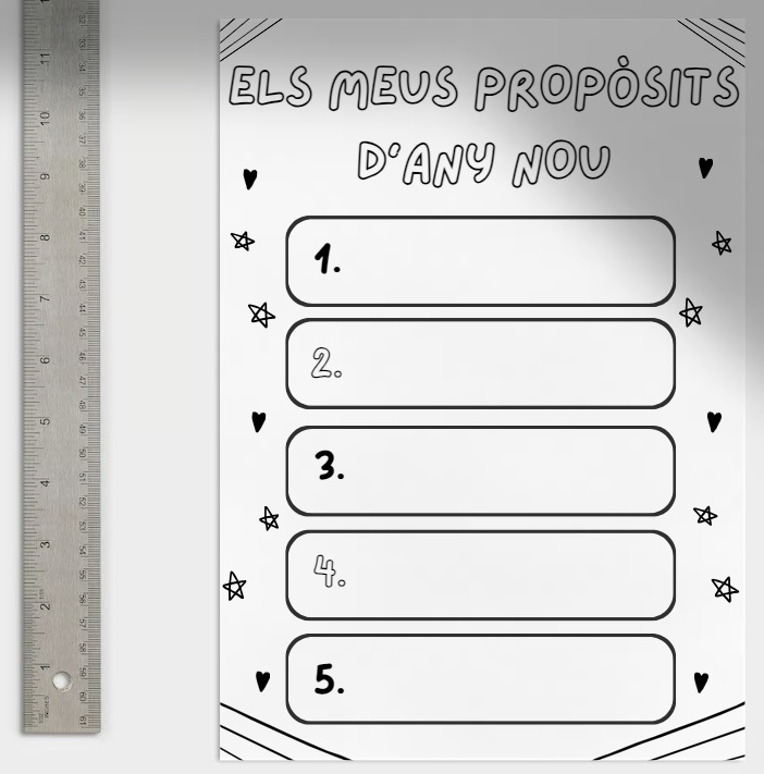 Propòsits d'any nou