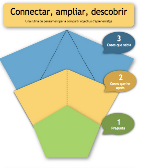 Rutina de pensament. SINTETITZAR.