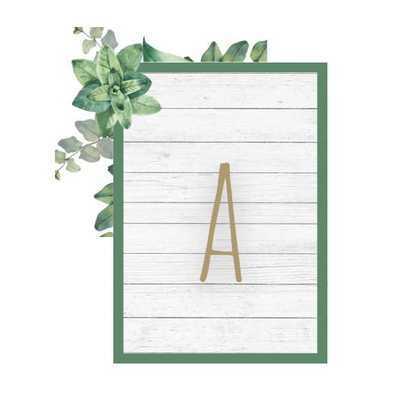 Abecedario para imprimir CARTELES