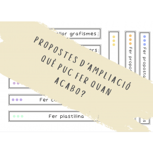 Propostes d'ampliació per quan acaben