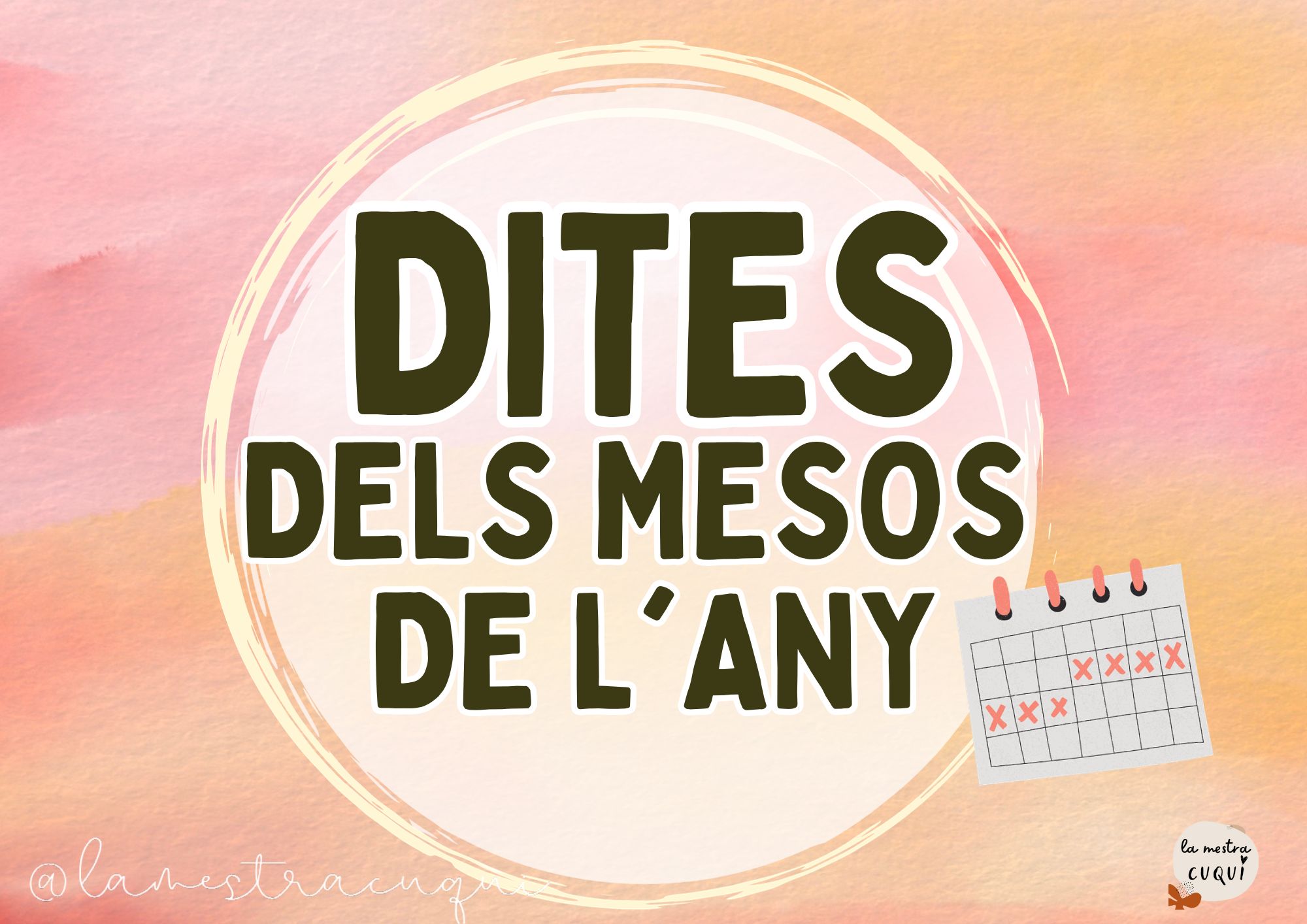 Dites dels mesos de l'any