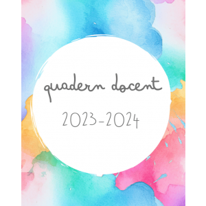 Quadern docent i programació setmanal curs 23-24