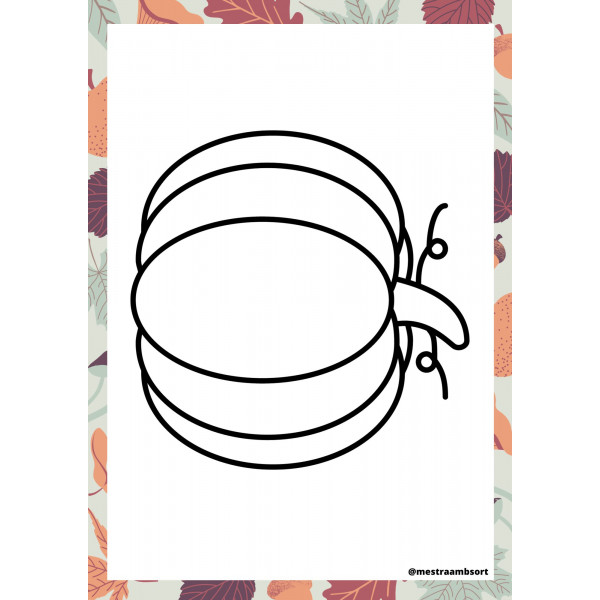 Plantilles plastilina tardor