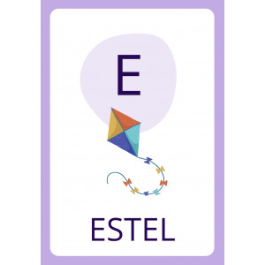 Referent Abecedari Lletra de Pal