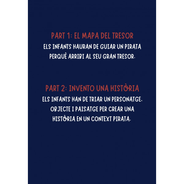 ESCRIPTURA CREATIVA pirates