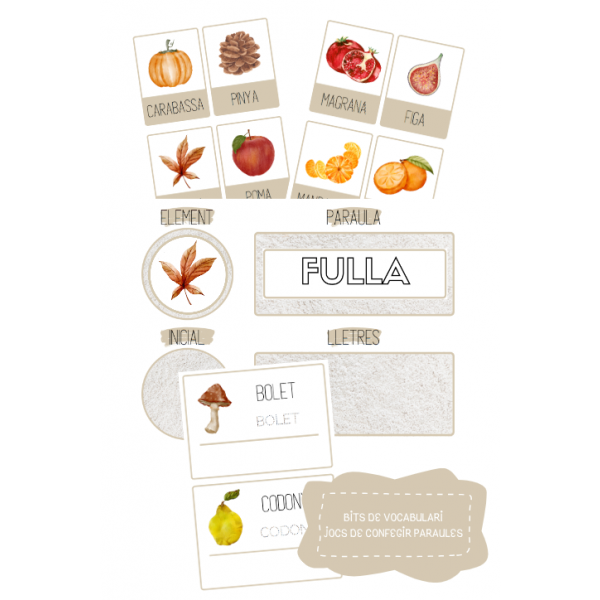 PROPOSTES LECTOESCRIPTURA TARDOR