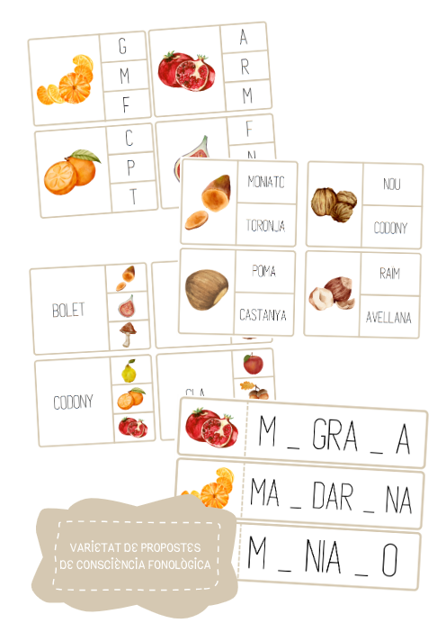 PROPOSTES LECTOESCRIPTURA TARDOR