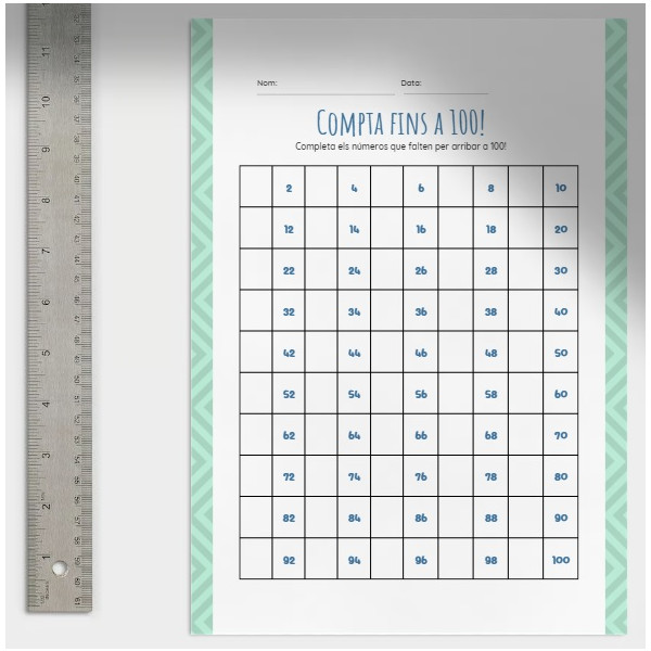 Compta fins a 100!