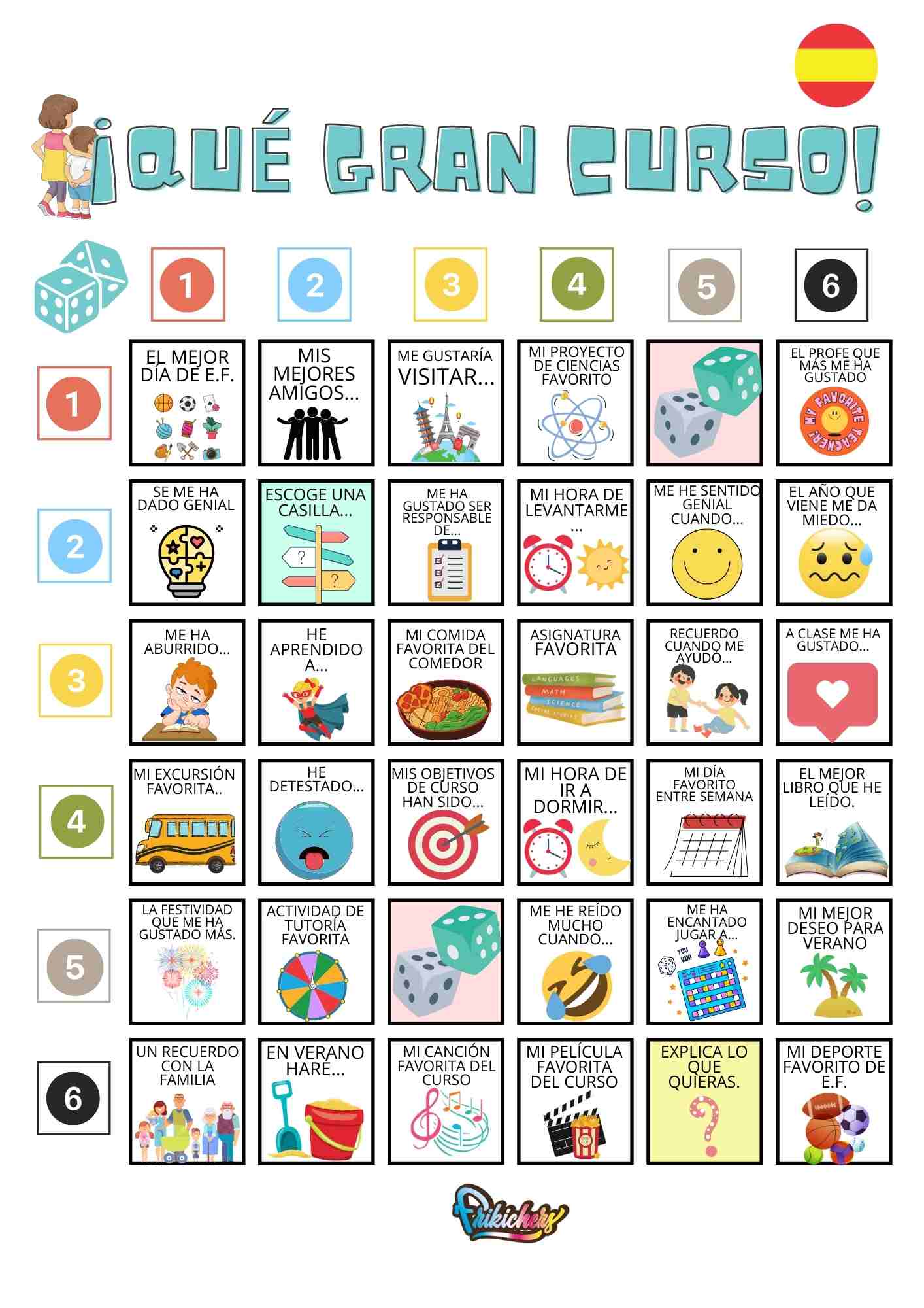 JUEGO DE MESA FINAL DE CURSO