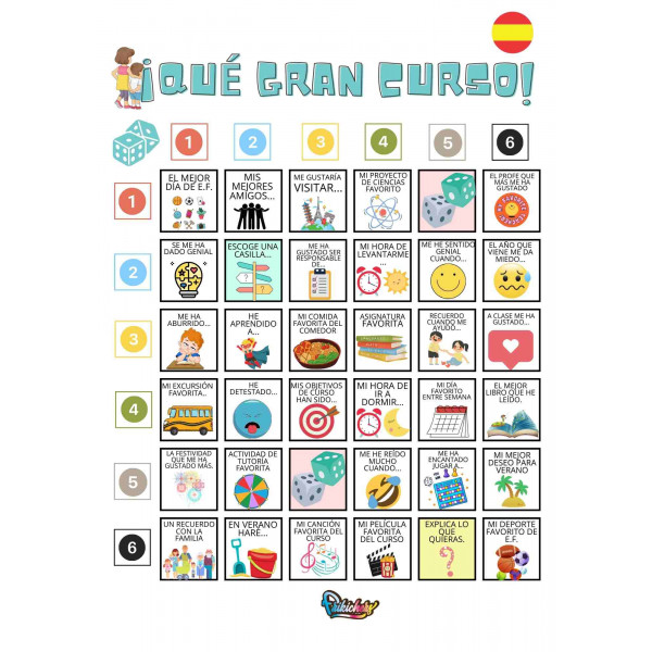 JUEGO DE MESA FINAL DE CURSO