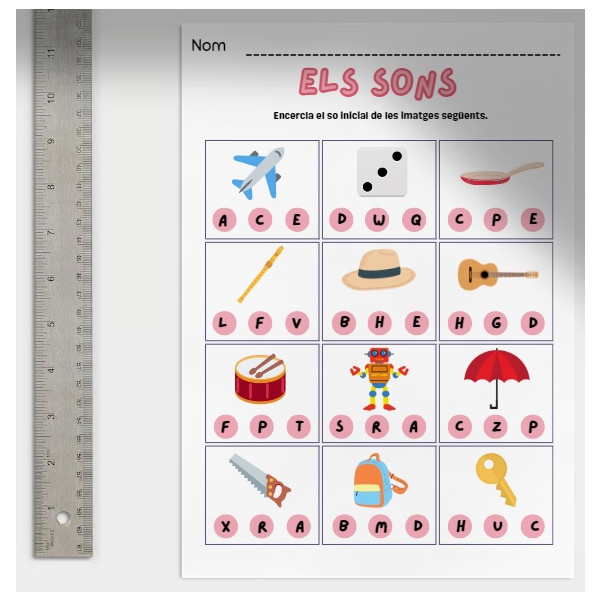 El sons inicials de les paraules