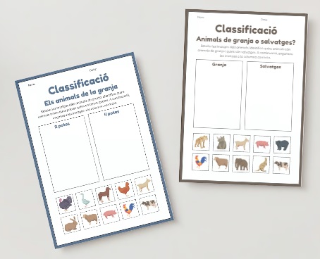 Classificació d'animals