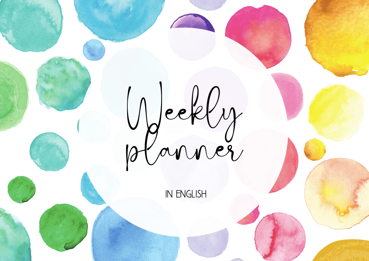 WEEKLY PLANNER