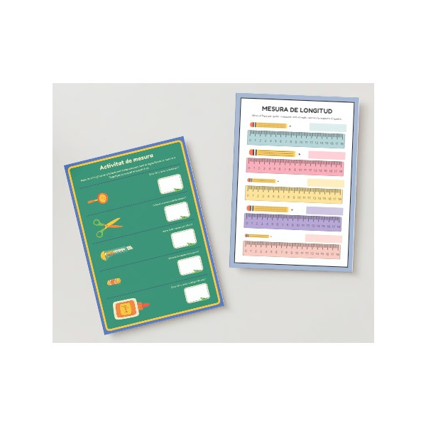 Fitxes per a treballar la mesura