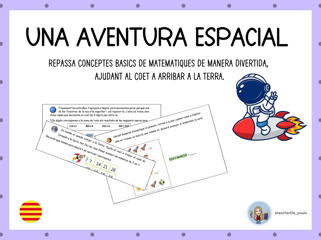 Una aventura espacial (matemàtiques)