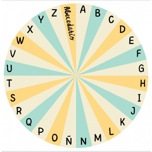 Abecedario circular CASTELLANO