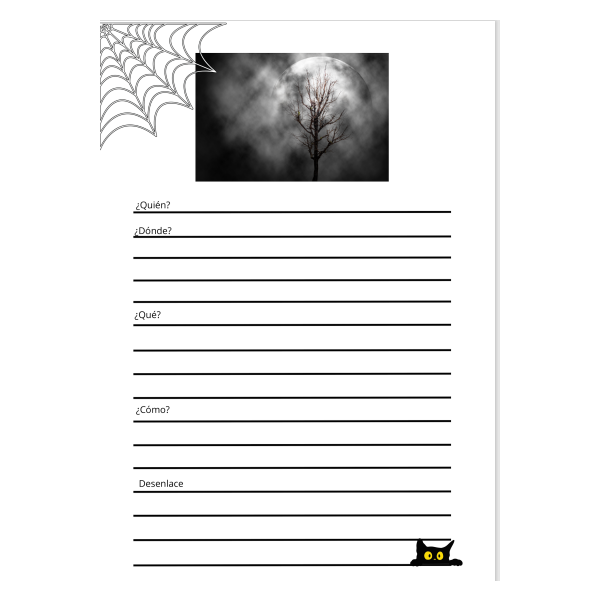 Expresion escrita. Escritura tenebrosa