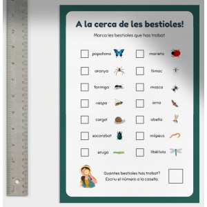Activitat de camp: Cerca bestioles