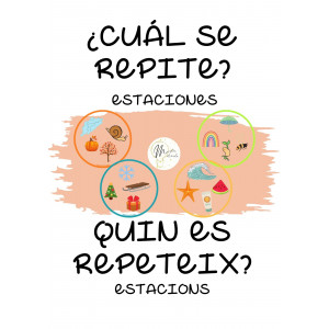 ¿Cuál se repite? Estaciones