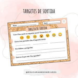 TARGETES DE SORTIDA (EXIT TICKETS)