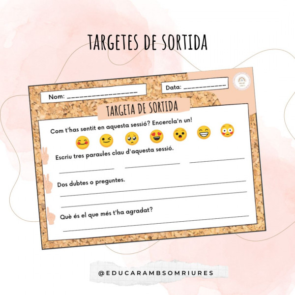 TARGETES DE SORTIDA (EXIT TICKETS)