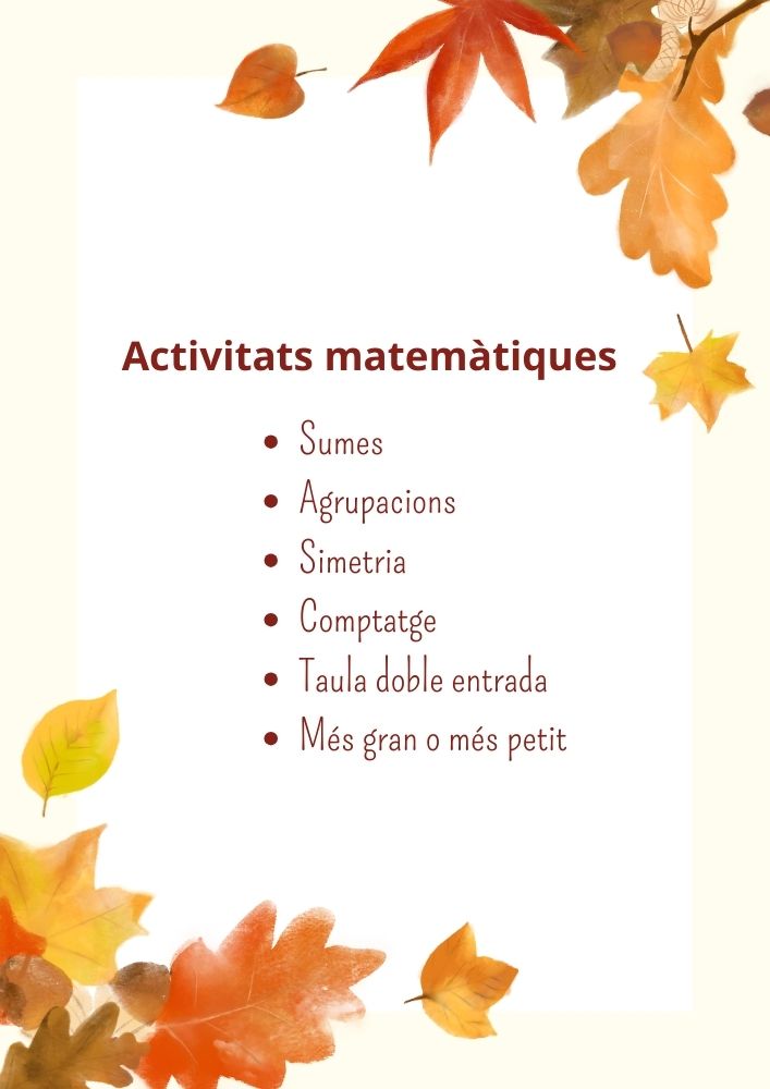 Dossier mates tardor