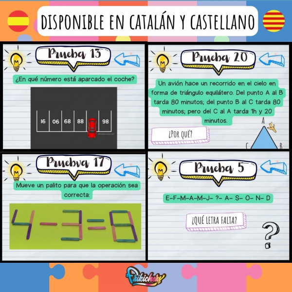 25 DESAFÍOS MENTALES