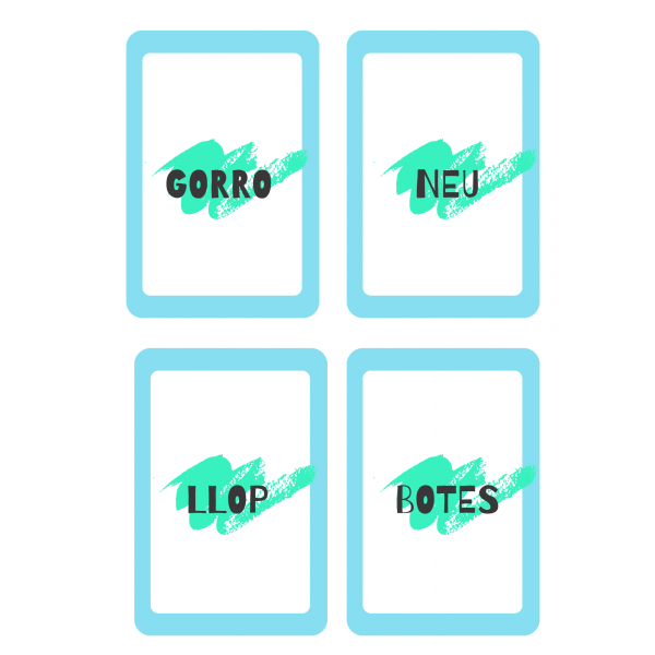 Memory de parelles d'hivern