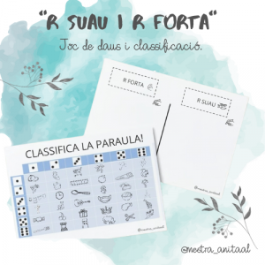 Joc de daus "R SUAU I R FORTA"