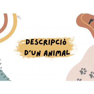 Descripció d'un animal (tipologia textual) -CAT