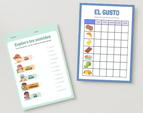 Los cinco sentidos: actividades y propuestas