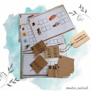 Escritura manipulativa en castellano y catalán