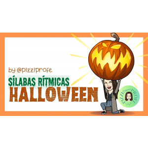 Sílabas rítmicas Halloween by @pizziprofe