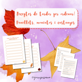 Receptes tardor