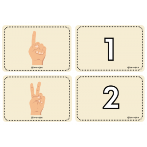 Tarjetas Numéricas 1-10