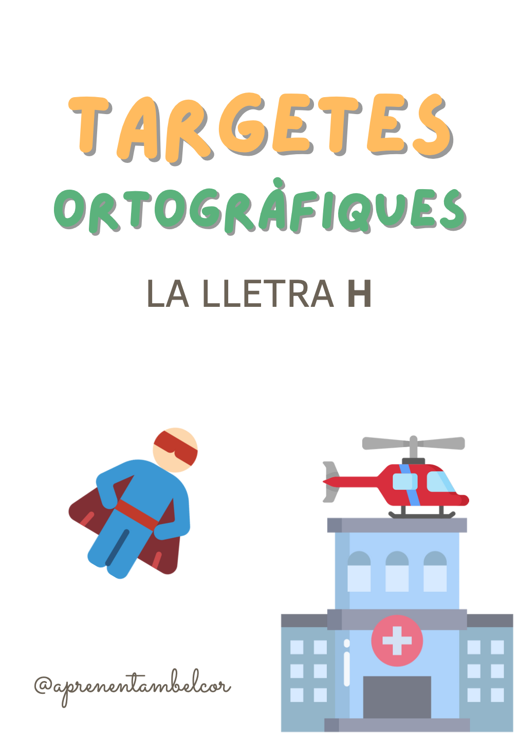 Targetes ortogràfiques - La H