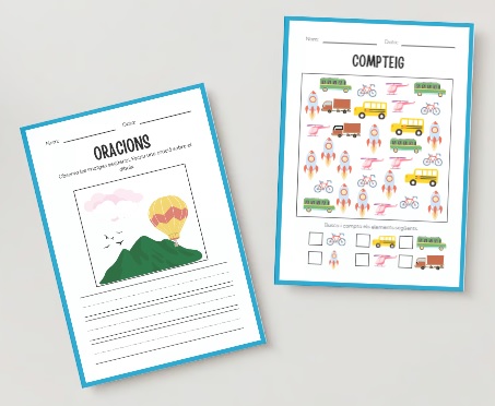 Llibre d'activitats: els transports