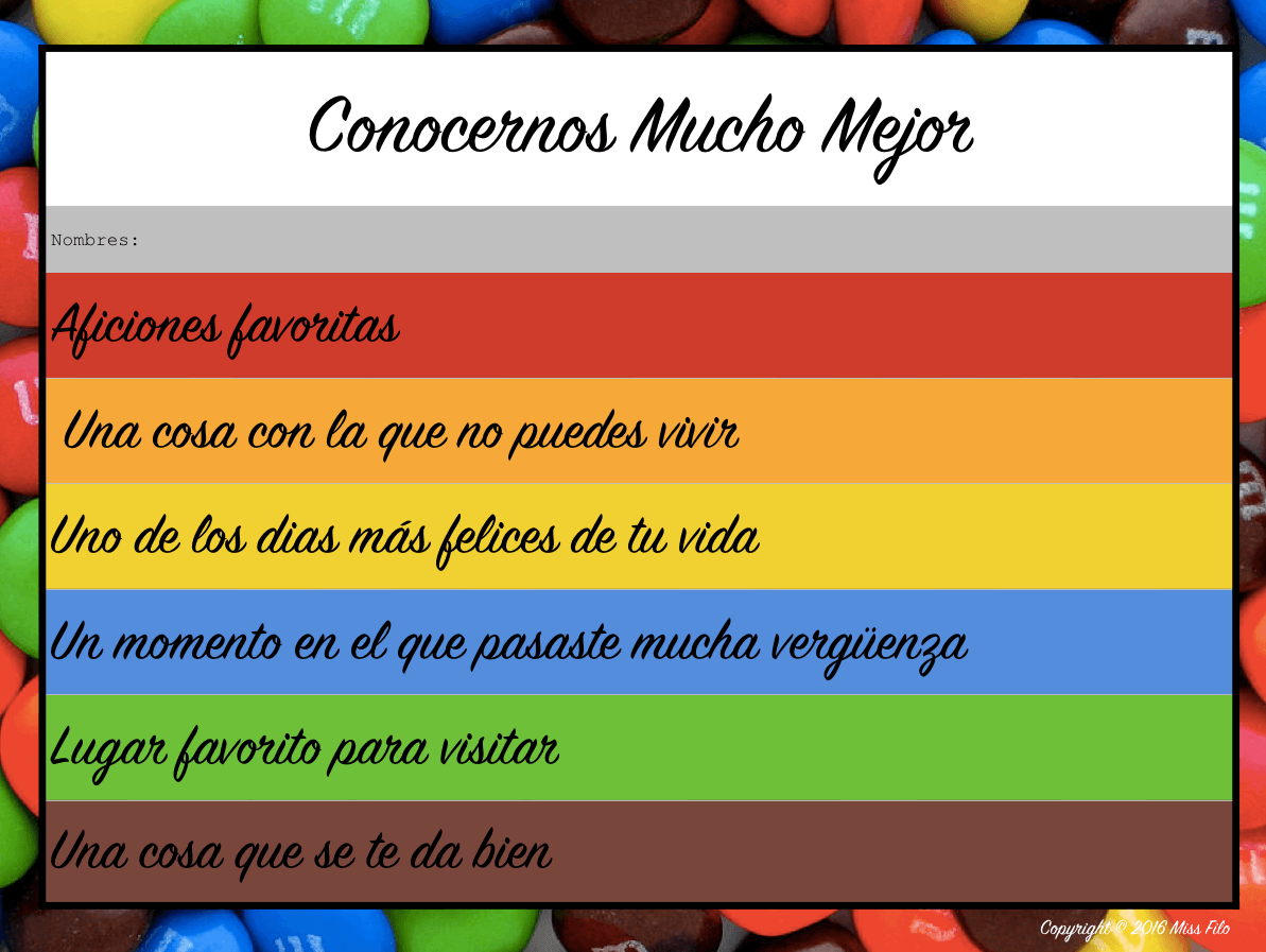 Conocernos Mucho Mejor