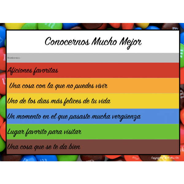 Conocernos Mucho Mejor