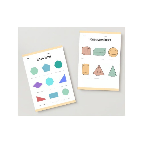 Activitats sobre polígons i cossos geomètrics